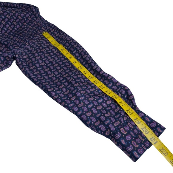 Vintage Robert Stock Black and Pink Design Silk Button Down, S - Picture 6 of 7